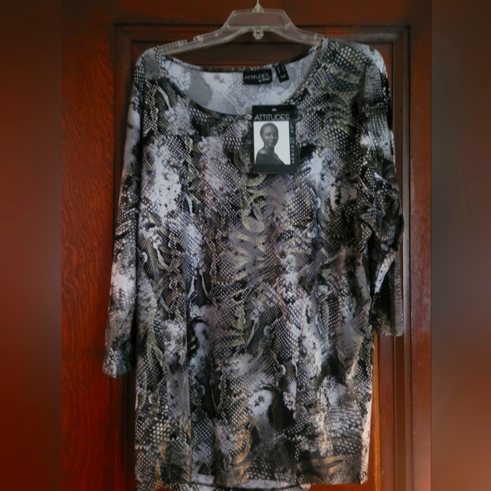Attitudes by Renee Tunic Size M